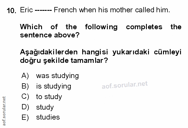 Soru 10