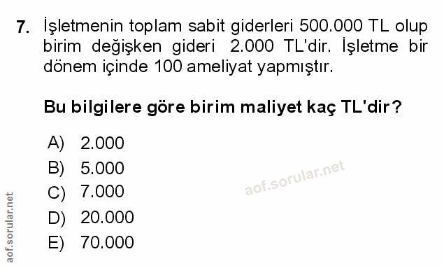 Soru 7