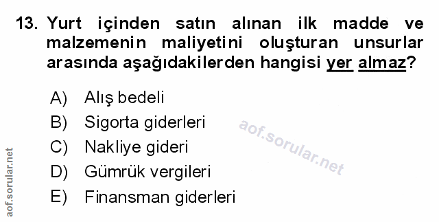 Soru 13