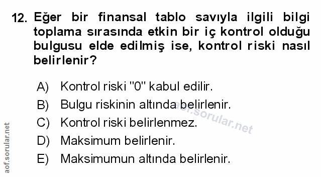 Soru 12