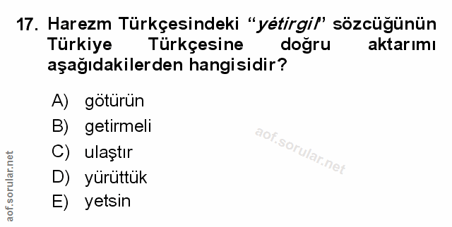 Soru 17
