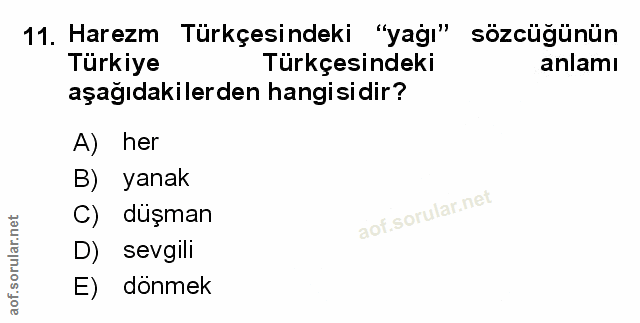 Soru 11