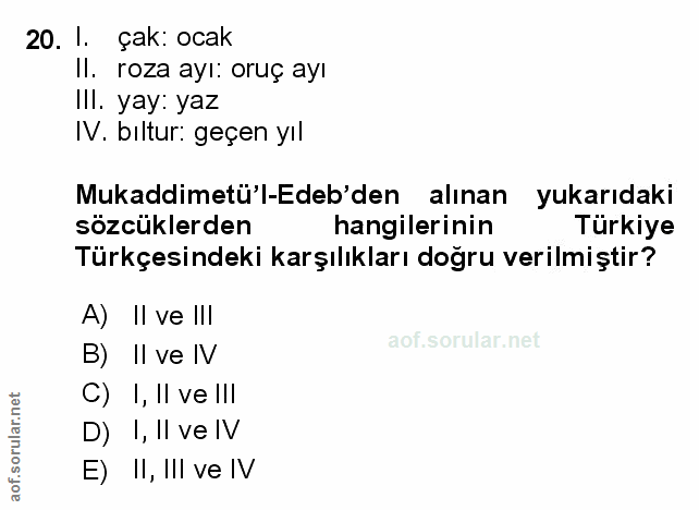Soru 20