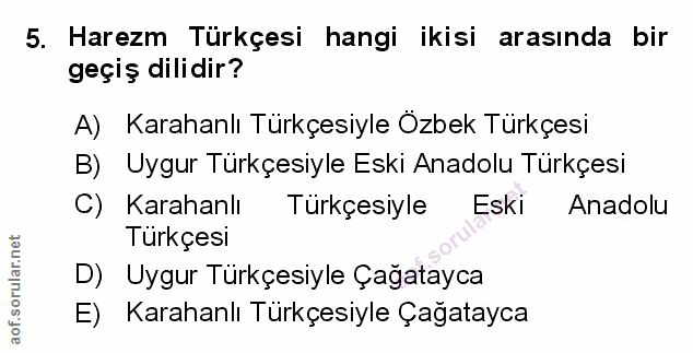 Soru 5