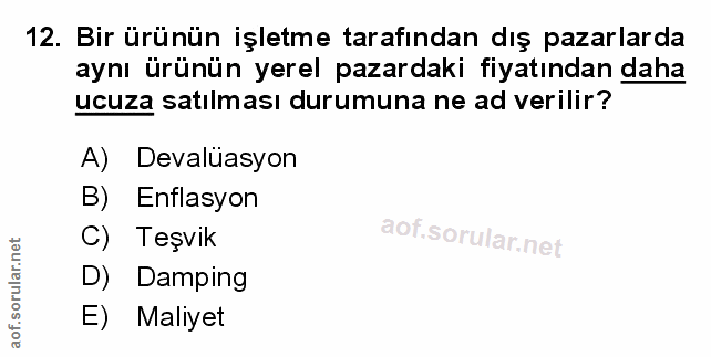 Soru 12