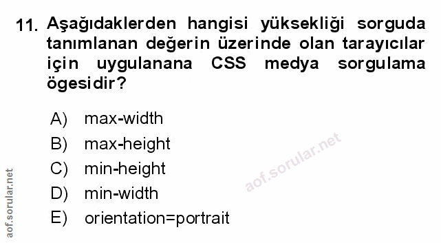Soru 11