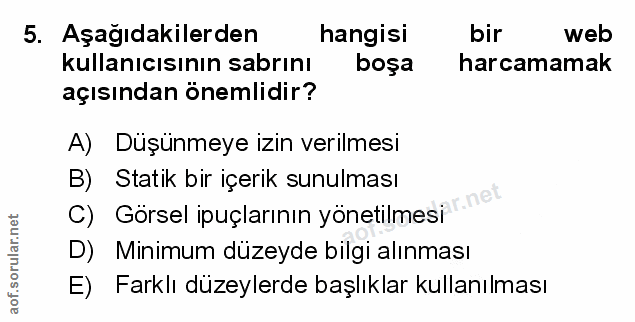 Soru 5