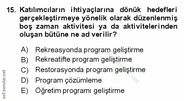 Soru 15