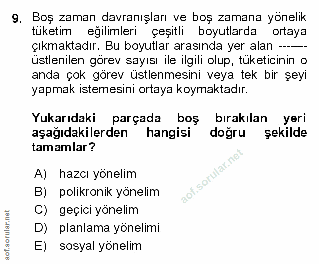 Soru 9