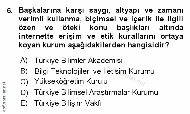Soru 6