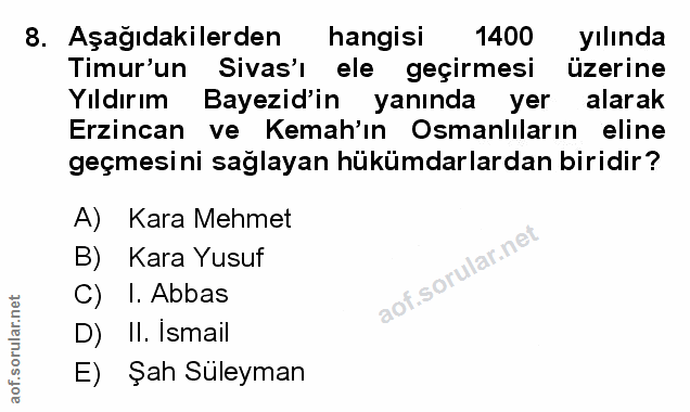 Soru 8