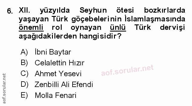 Soru 6