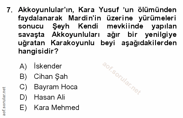 Soru 7