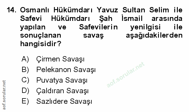 Soru 14