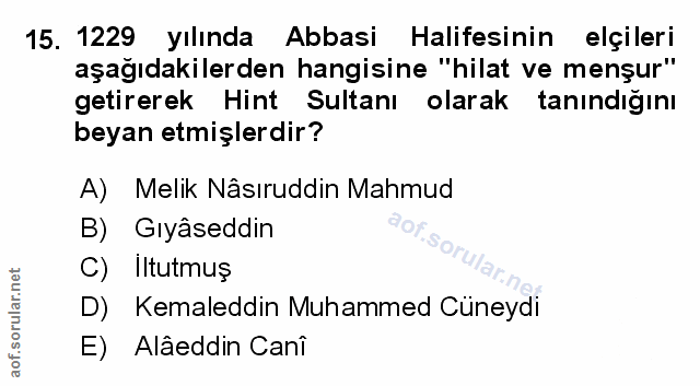 Soru 15