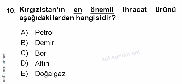 Soru 10