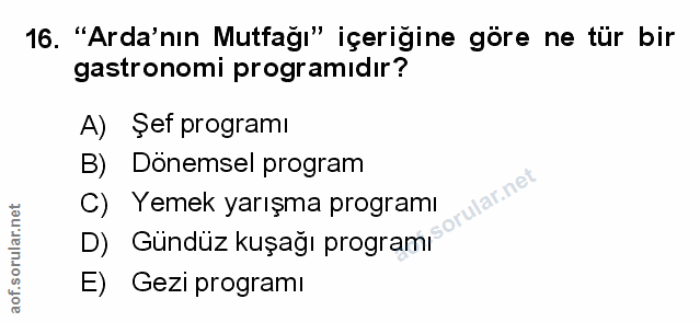 Soru 16