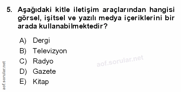Soru 5