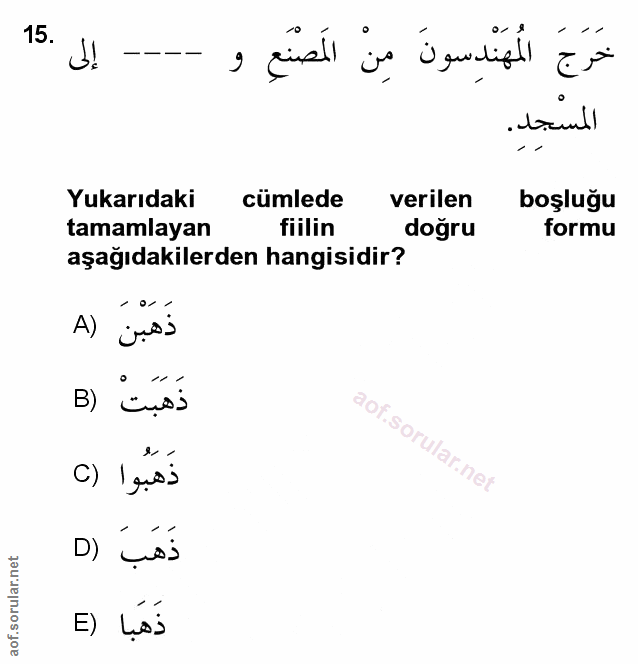 Soru 15