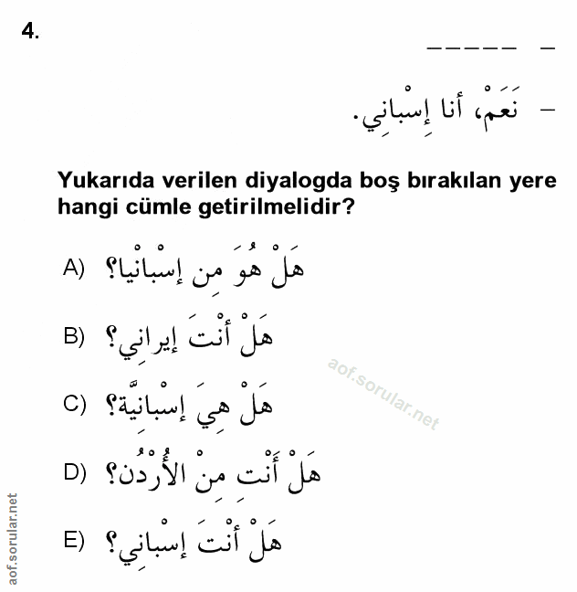 Soru 4