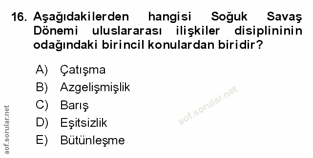 Soru 16
