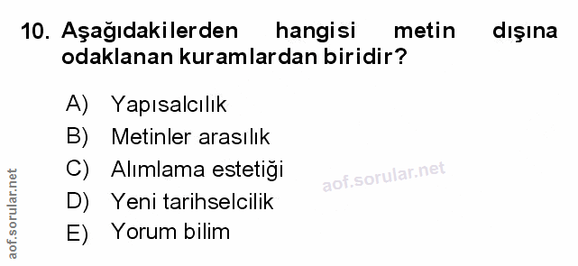 Soru 10