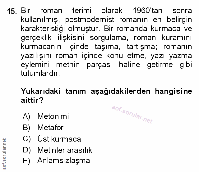 Soru 15