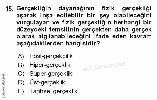 Soru 15