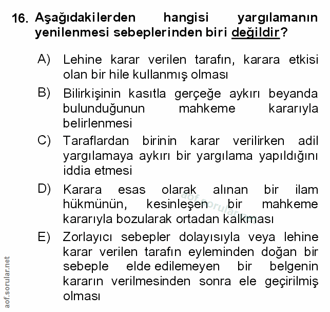 Soru 16