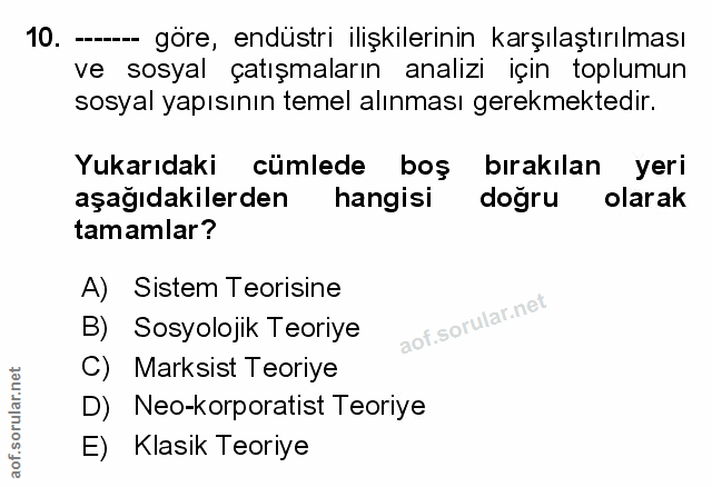 Soru 10