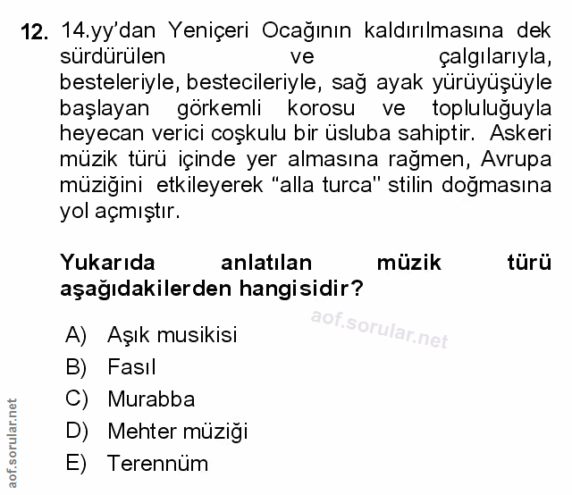 Soru 12