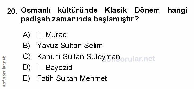 Soru 20