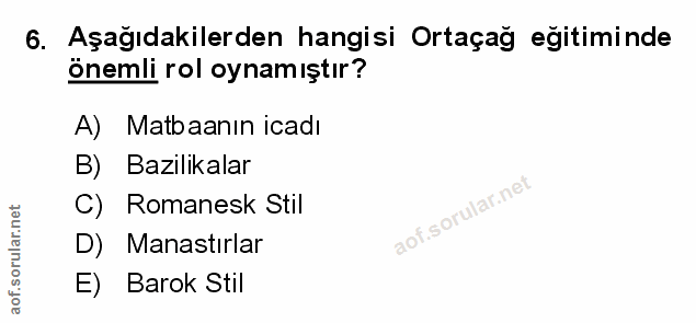 Soru 6
