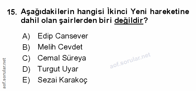Soru 15