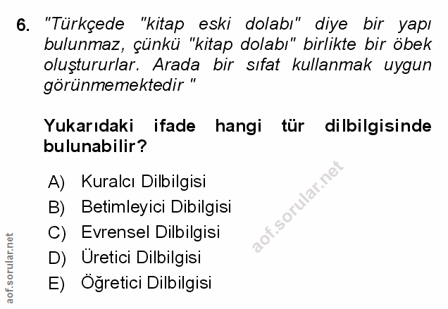 Soru 6
