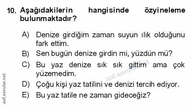 Soru 10