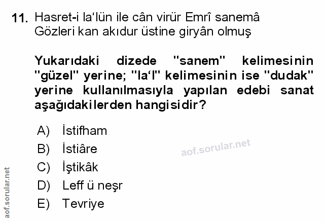 Soru 11