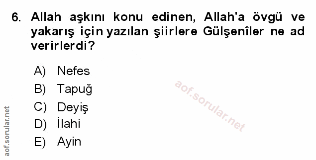 Soru 6