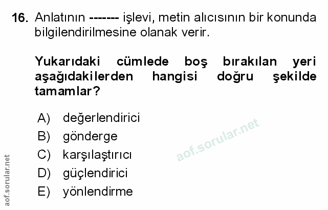 Soru 16