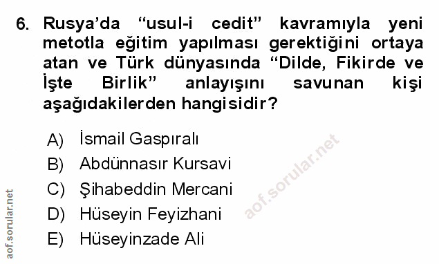 Soru 6