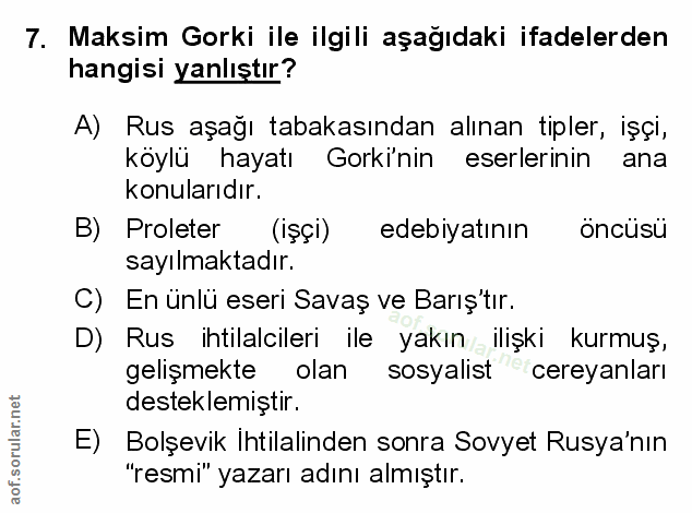 Soru 7