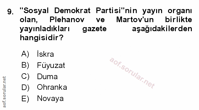 Soru 9