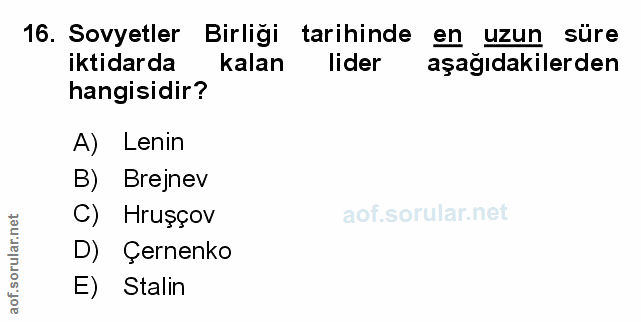 Soru 16