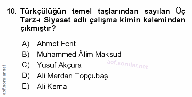 Soru 10