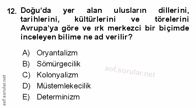 Soru 12