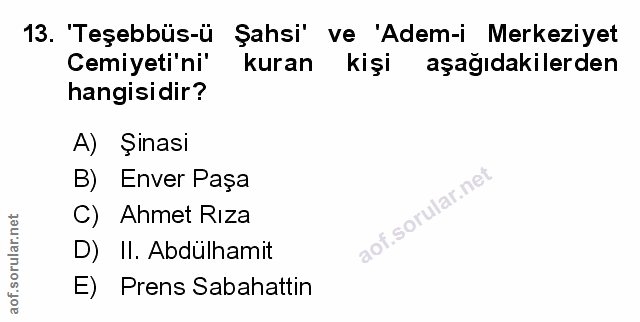 Soru 13