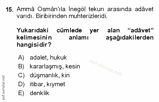 Soru 15