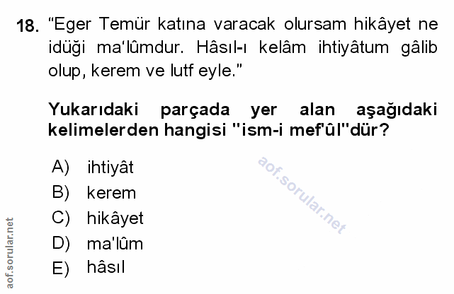 Soru 18