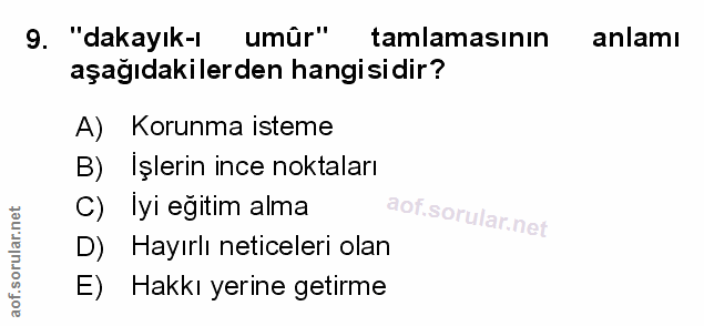 Soru 9