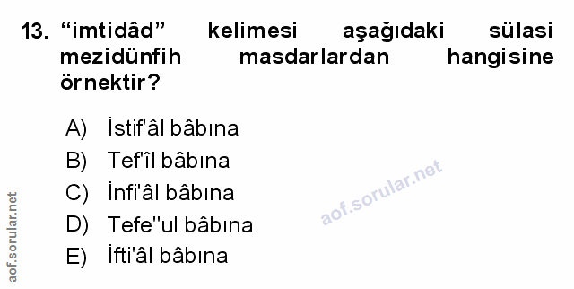 Soru 13